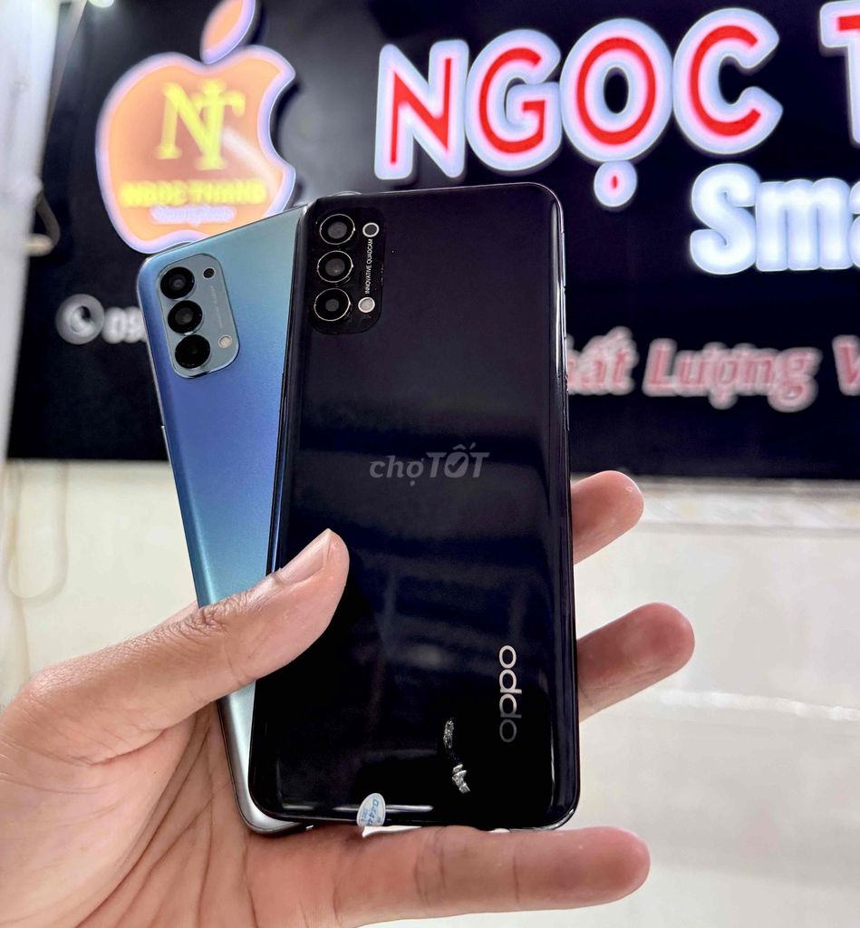 Фото 2: Oppo Reno 4 128GB чёрный, синий