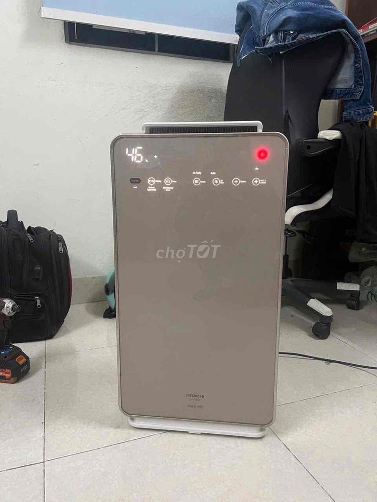 Máy lọc không khí Hitachi EP-KVG900 Vàng Sâm Panh