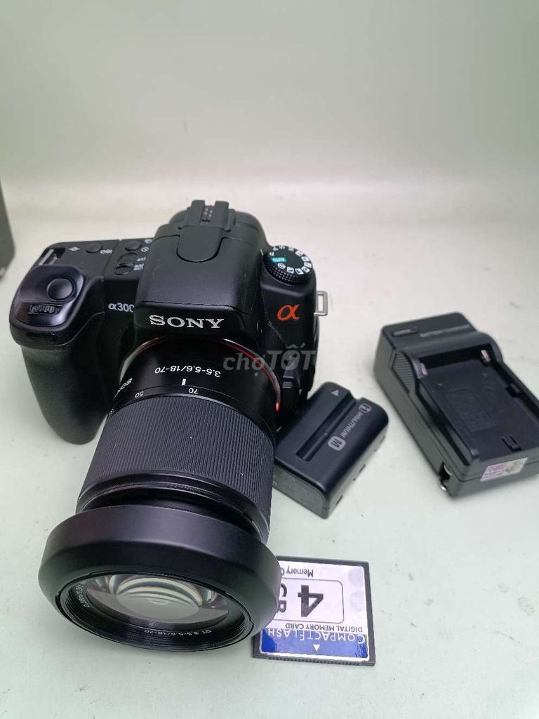 Фотоаппарат Sony A300 с объективом 18-70mm, цена 2,2 млн