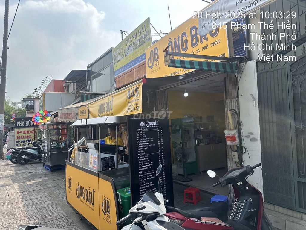 Фото 2: Передача кафе Ông Bầu — 845 Phạm Thế Hiển