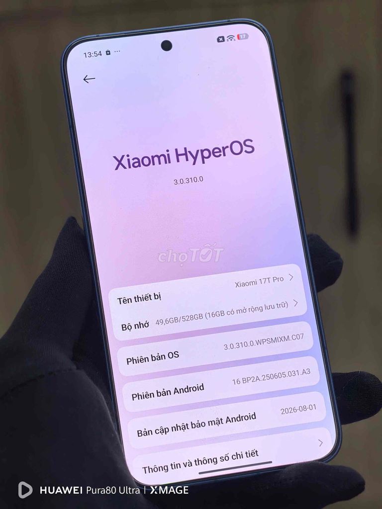 Фото 2: Xiaomi 17T Pro 12GB/512GB синий