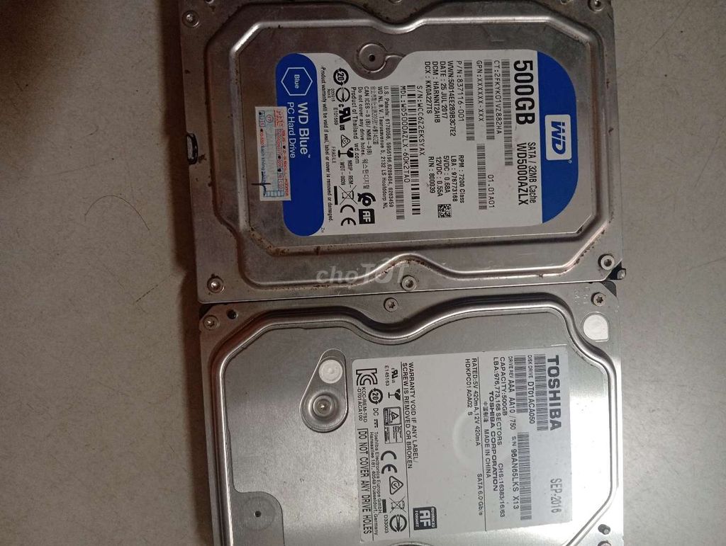 💦 ЛОТ HDD 1T ' 500GB ПК, НОУТБУК, ХОРОШЕЕ СОСТОЯНИЕ