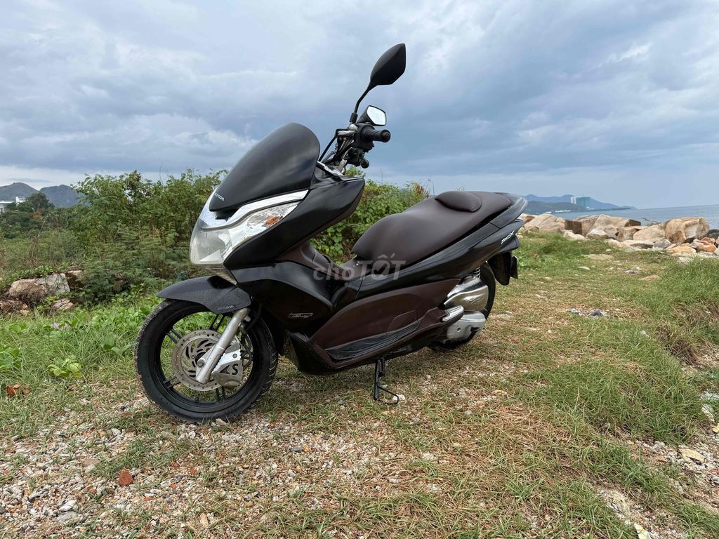 Honda PCX 125 2012 черно-коричневый, 19 745 км