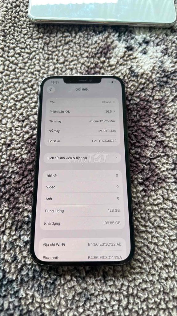 Apple iPhone 12 Pro Max 128GB Mỹ Còn đẹp