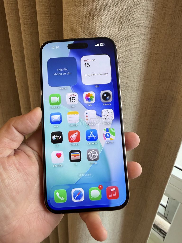 iPhone 16 Pro Max 256GB Quốc tế Vàng VN