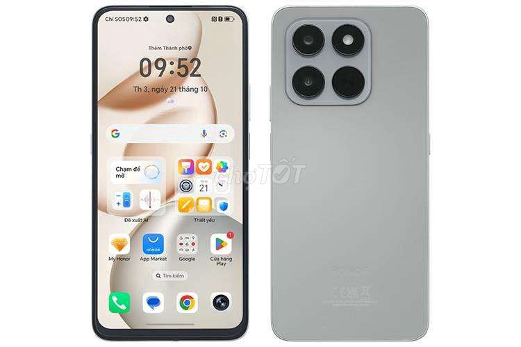 Фото 3: Honor X7d 5G 256GB Серебристый, новый 99%