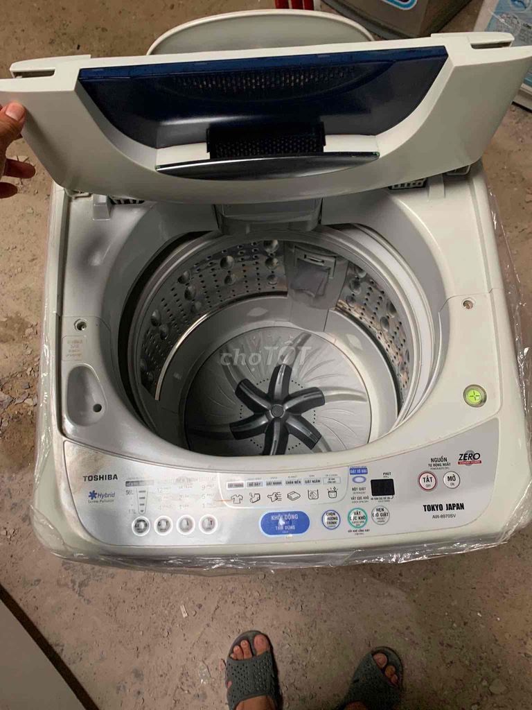 Фото 3: Стиральная машина Toshiba 8.0 кг Белая, почти новая