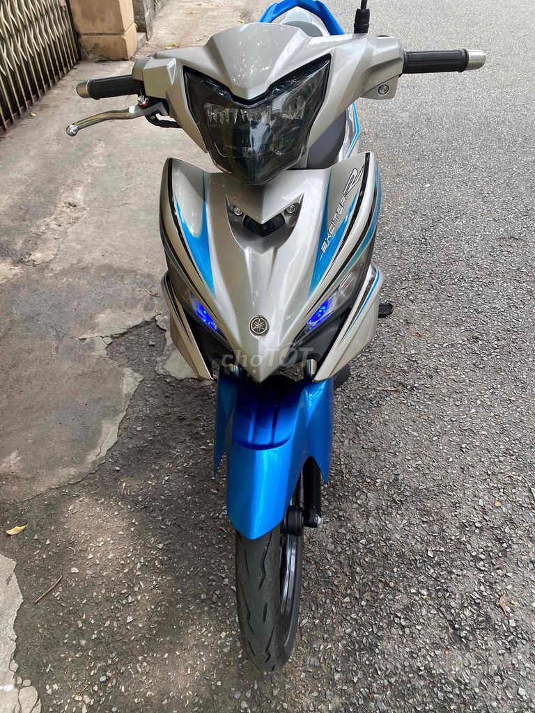 Yamaha Exciter 1S9A 2015 Серебристый, Синий Zin, тихий
