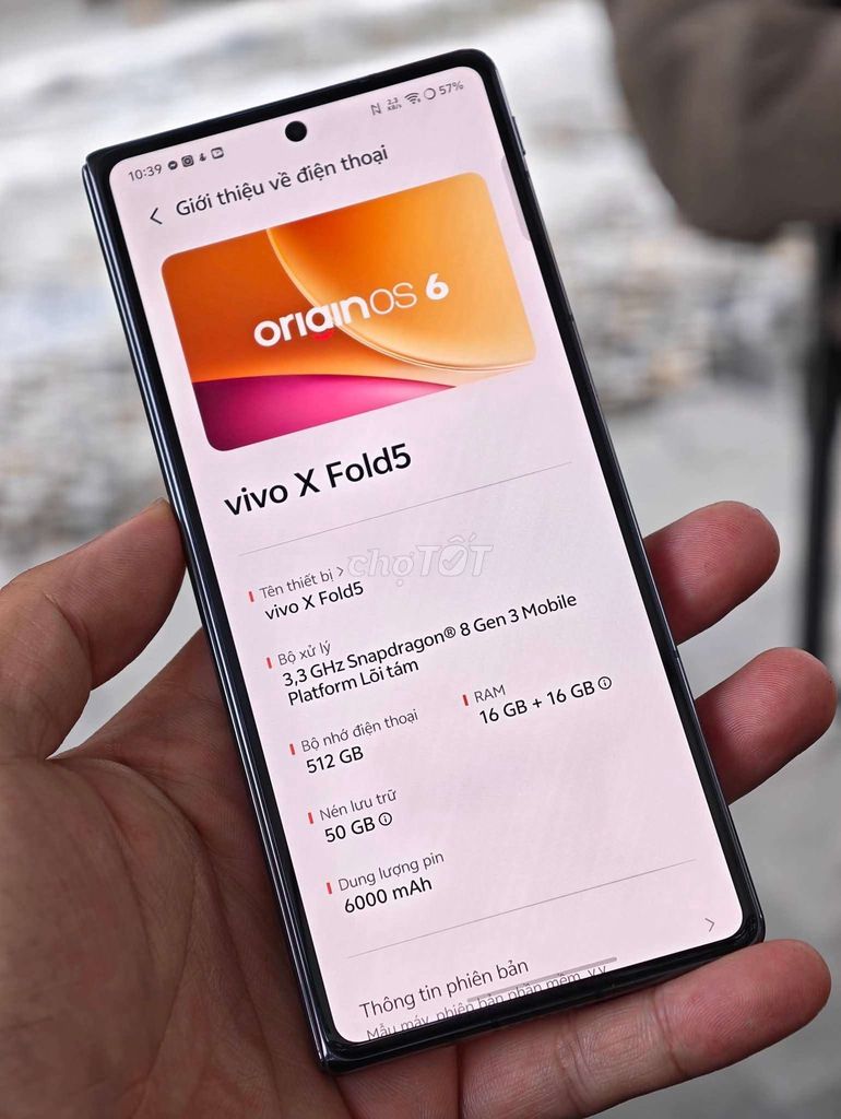 Vivo X Fold 5 16GB/512GB Серый