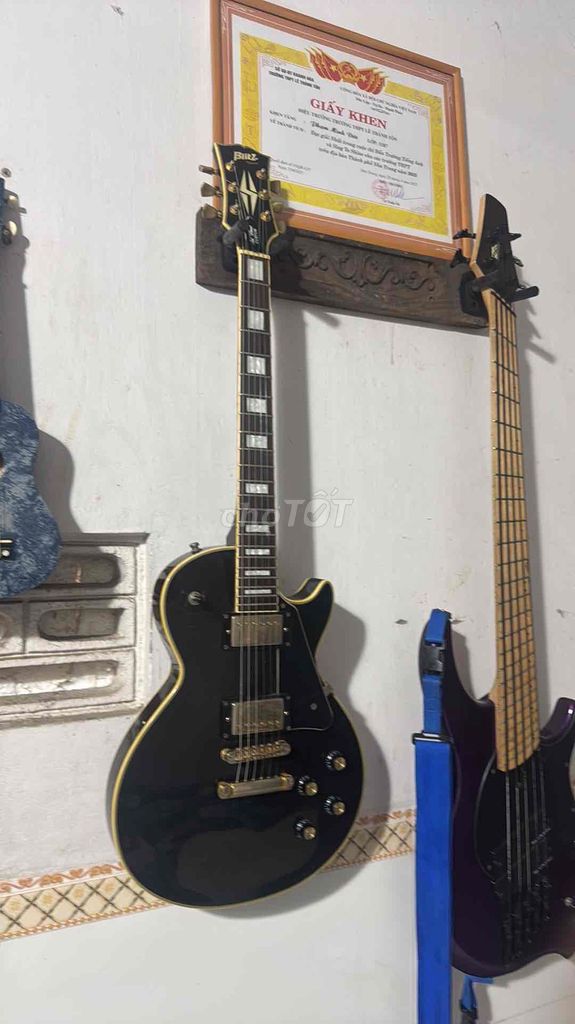 Электрогитара Blitz Les Paul Custom Black 97%