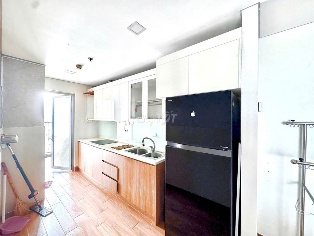 Сдается квартира CH Rivera Park SG, Thành Thái. Площадь: 80 м² — 2 спальни + 2 санузла, полностью с мебелью, вид прохлад