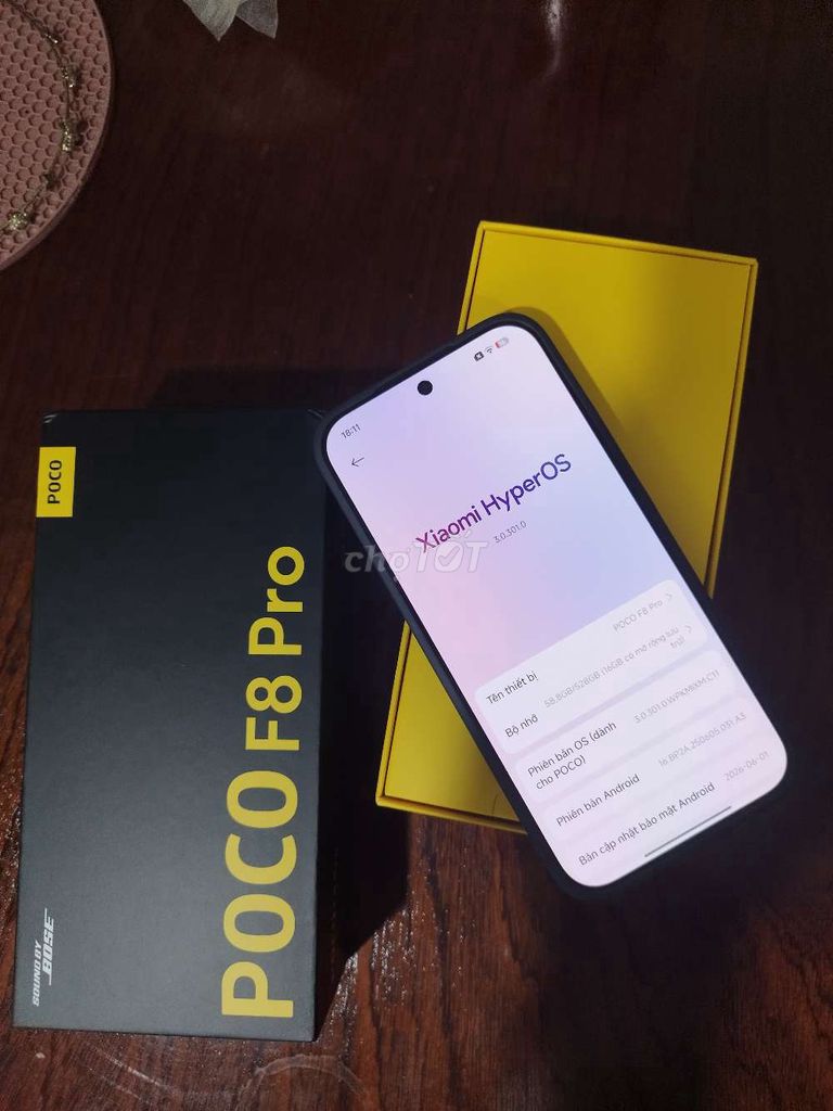 POCO F8 Pro 12GB/512GB Черный Новый