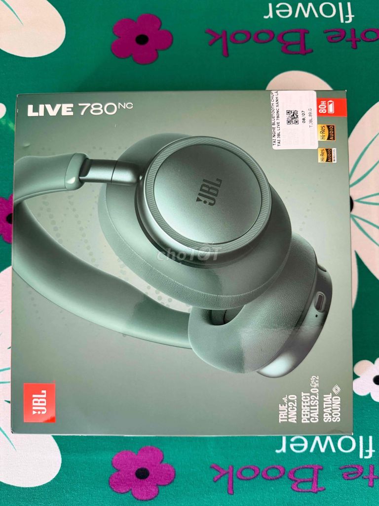 Наушники Bluetooth JBL LIVE 780NC Зеленые