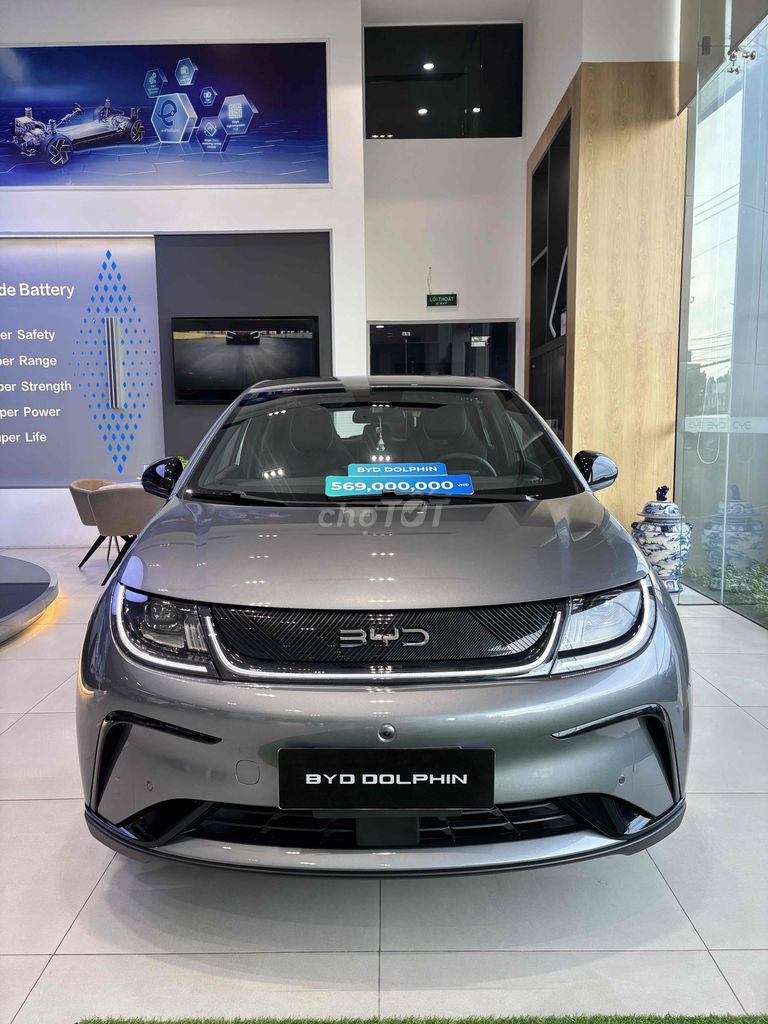 BYD Dolphin 2026 Серый, автомобиль в наличии в августе, полная комплектация