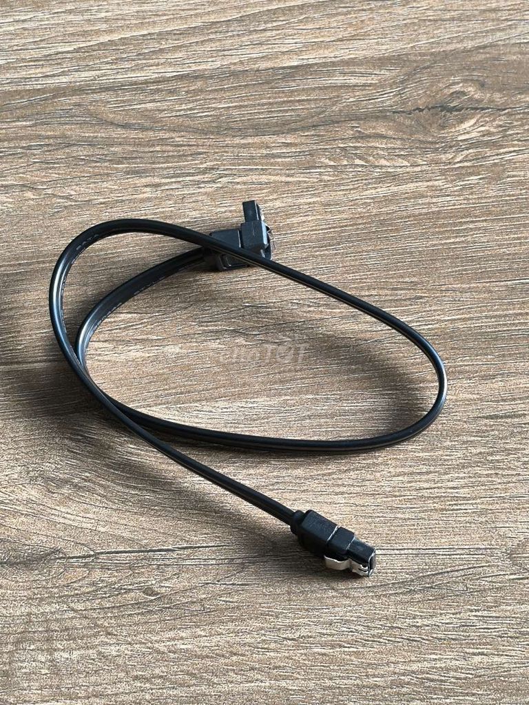 Cáp dữ liệu SATA 3.0 Đen SSD/HDD Có khóa