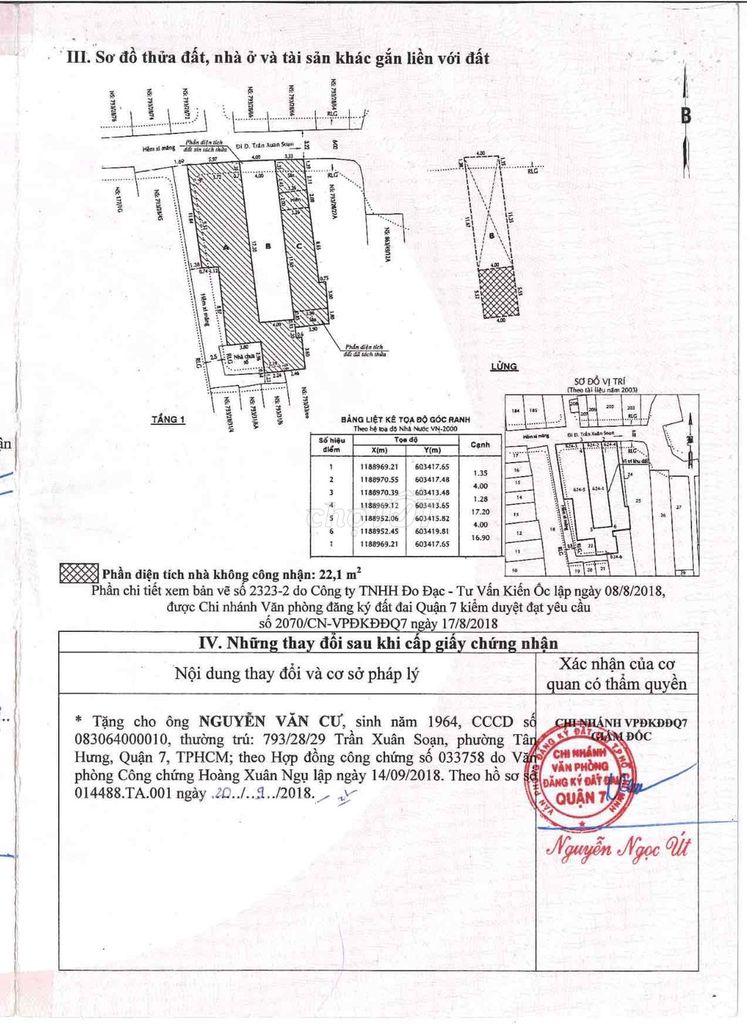 Фото 3: 🏡 ПРОДАЖА ДОМА В РАЙОНЕ КЬЕУДАМ, РАЙОН 7 – 8 КОМНАТ СДАЮТСЯ, ДОХОД 25 МЛН/МЕСЯЦ