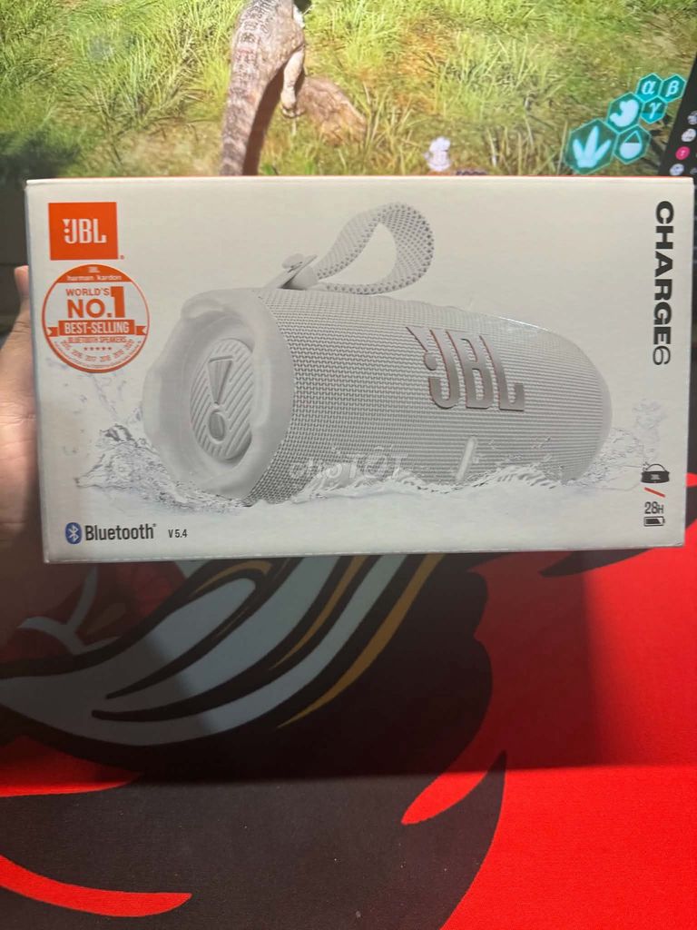 Колонка Bluetooth JBL Charge 6 Белая