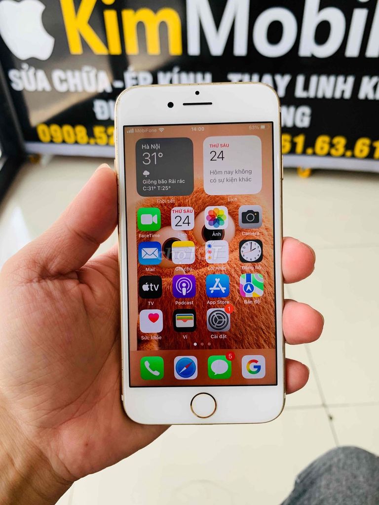 iPhone 7 32G Mã LL/A цвет Vàng, работает хорошо