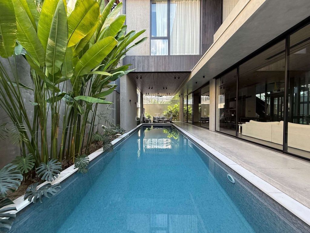 Продажа виллы Thảo Điền 570м2 15x38м элитная мебель есть лифт