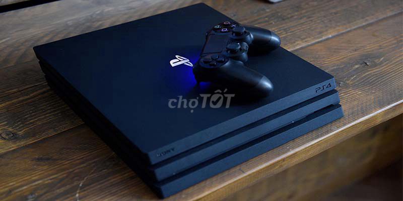 PS4 Pro 1TB черный + 1 геймпад + 1 монитор 100%