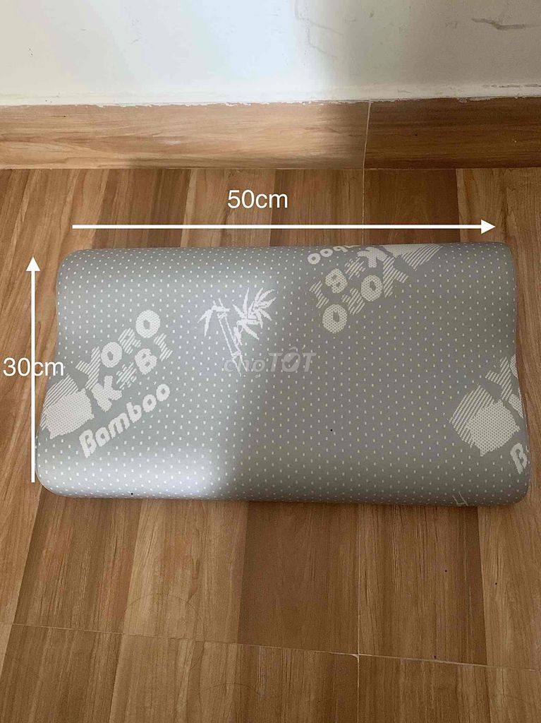 Подушка для сна Bamboo для шеи и плеч 50x30 см