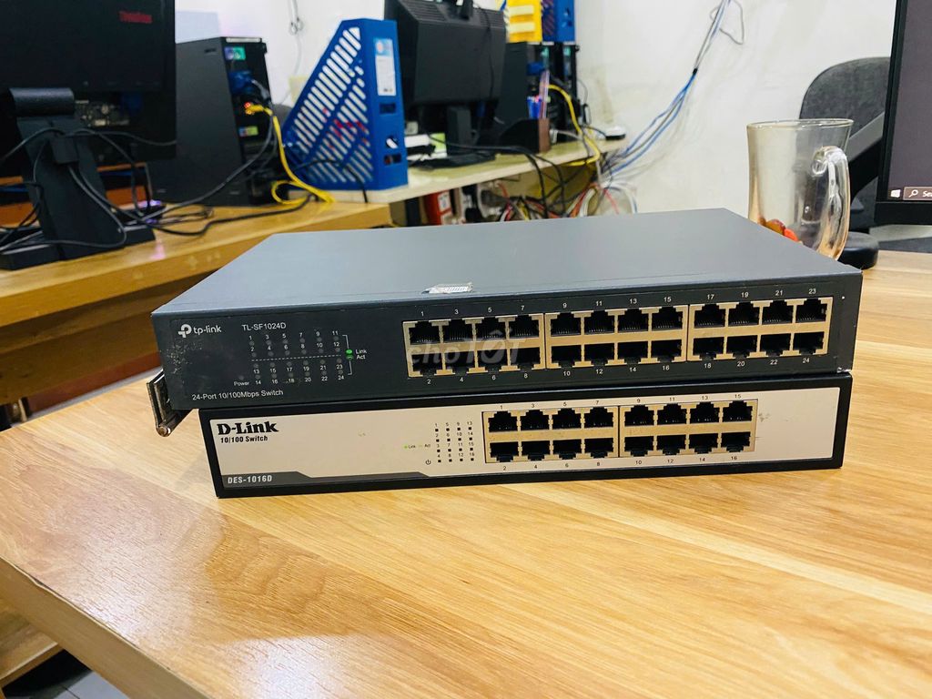 Фото 2: Сетевой коммутатор TP-Link TL-SF1024D 24 порта