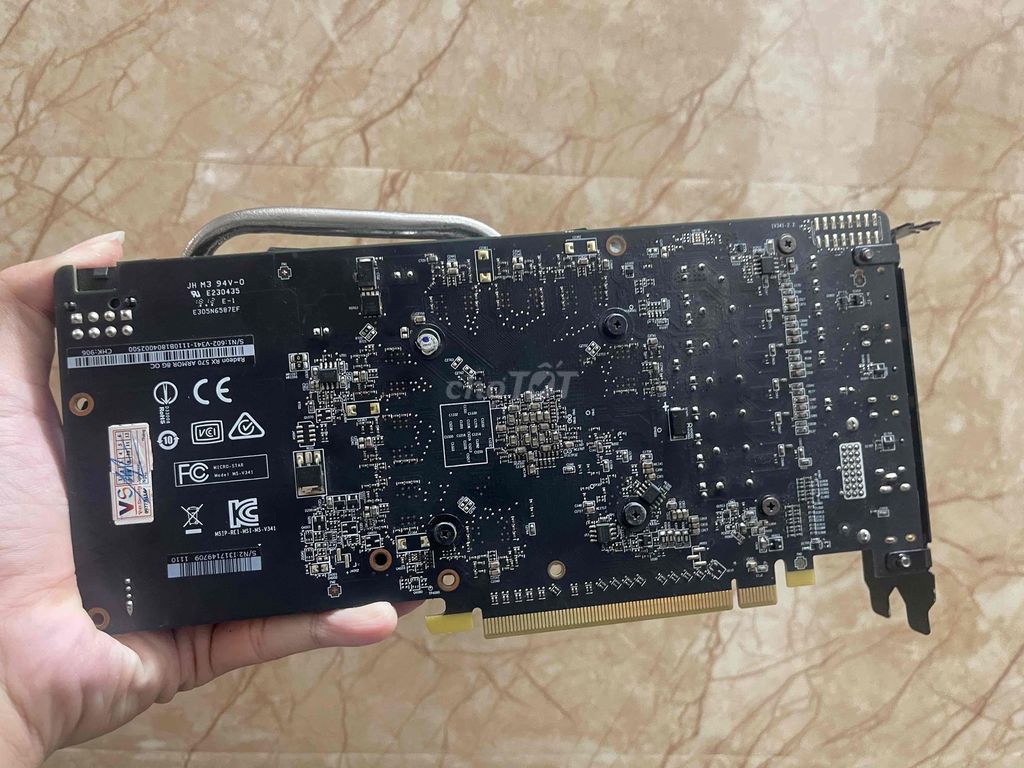 Фото 2: Видеокарта MSI RX 570 8GB чёрная