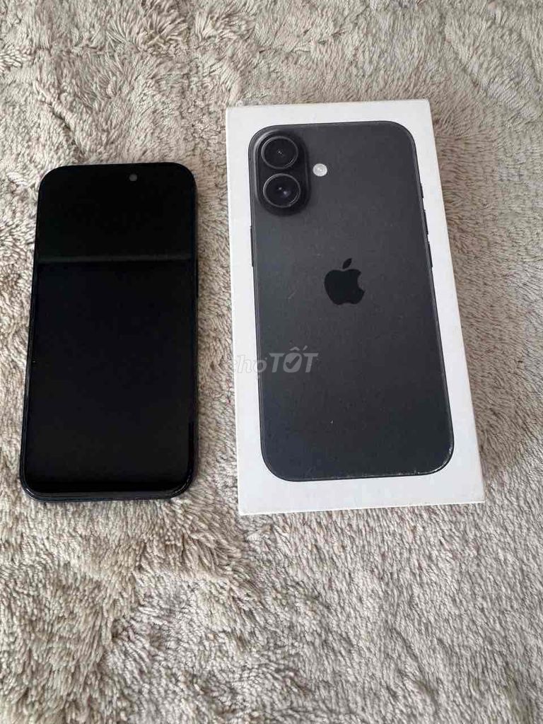 Apple iPhone 16 256GB Черный Как новый