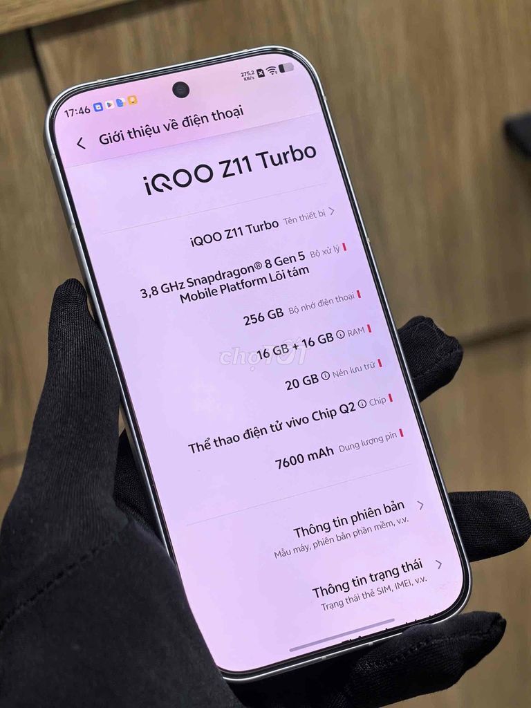 Фото 2: iQOO Z11 Turbo 16GB/256GB Серебристый