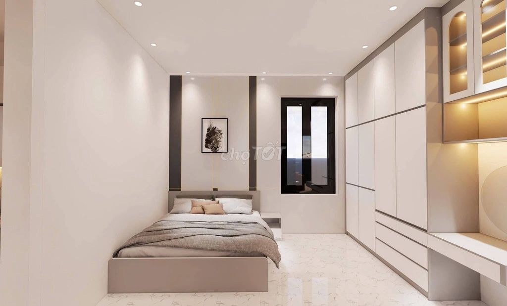 Фото 3: BÁN NHÀ BẠCH ĐẰNG B.THẠNH, NGANG 9, HẺM XE HƠI, 45M2X4T, 8.2 TỶ