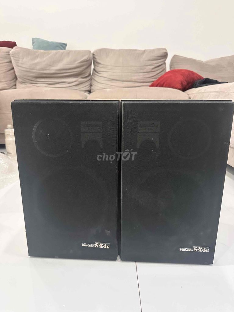 Колонки Pioneer S-X4g черные, медно-золотые