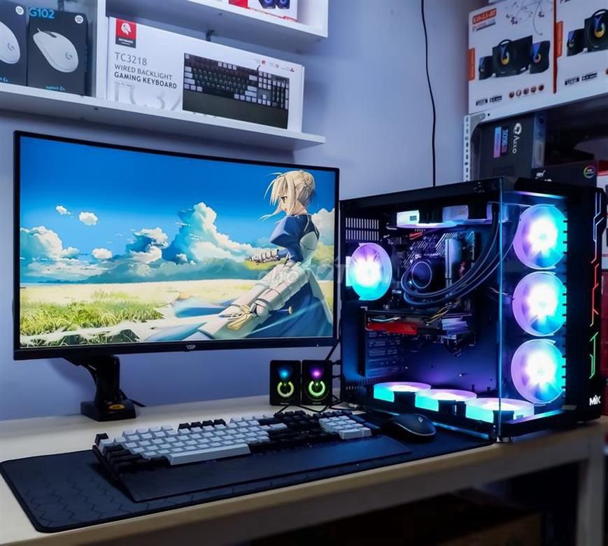 Настольный компьютер Core i5-11400, 24 дюйма, 16GB/256GB, новый