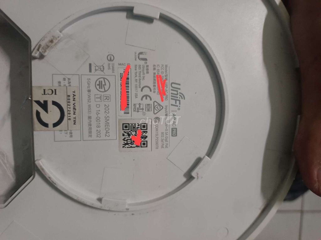 Ubiquiti UniFi AP AC Pro Белый
