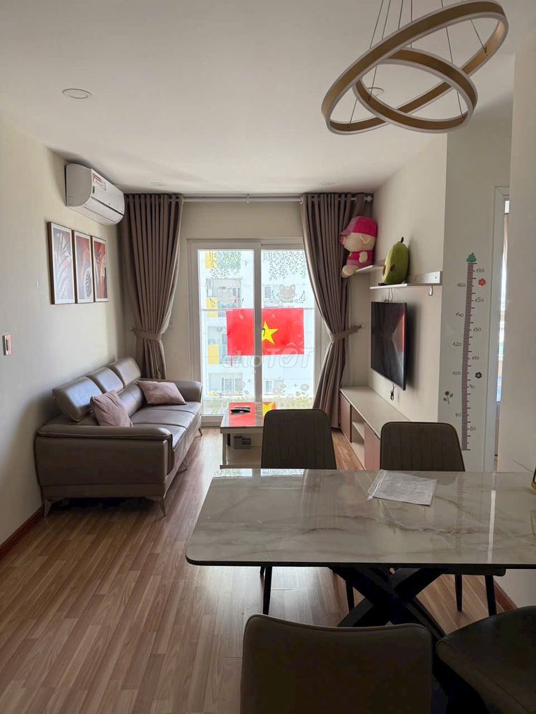 Фото 2: Сдаётся угловая квартира Diamond Riverside 74 м², 2 спальни, 2 санузла, премиальная мебель. 11 млн