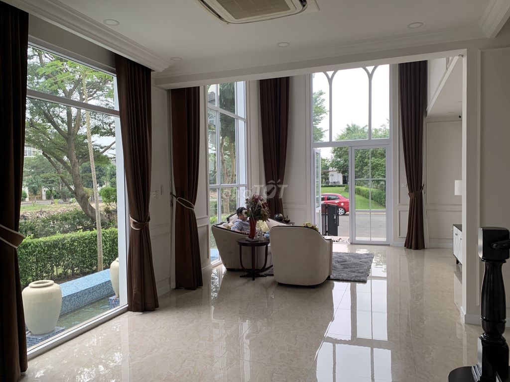 Аренда виллы Melosa Garden Khang Điền, район с охраной, бассейн, спортзал