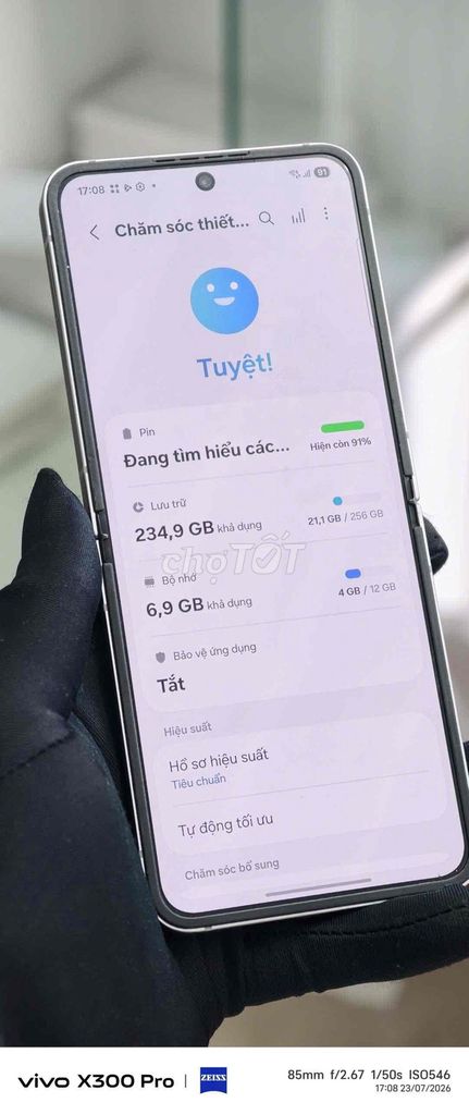 Складной телефон Samsung Z Flip 6 256GB Titan