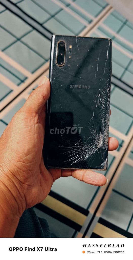 Фото 3: Samsung Note 10 Plus черный, разбит экран