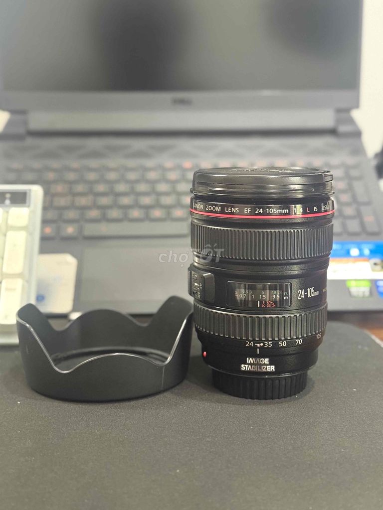 Объектив Canon EF 24-105mm f/4L IS USM черный