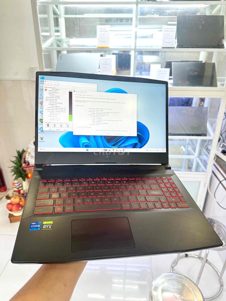 MSI Katana GF66 i7-11800H 16GB/512GB RTX 3050