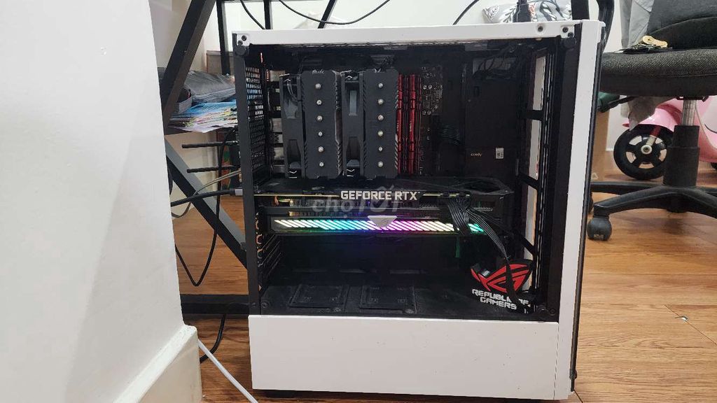 Фото 2: Игровой ПК Ryzen 5 3600 RTX 3070 32GB/250GB Белый