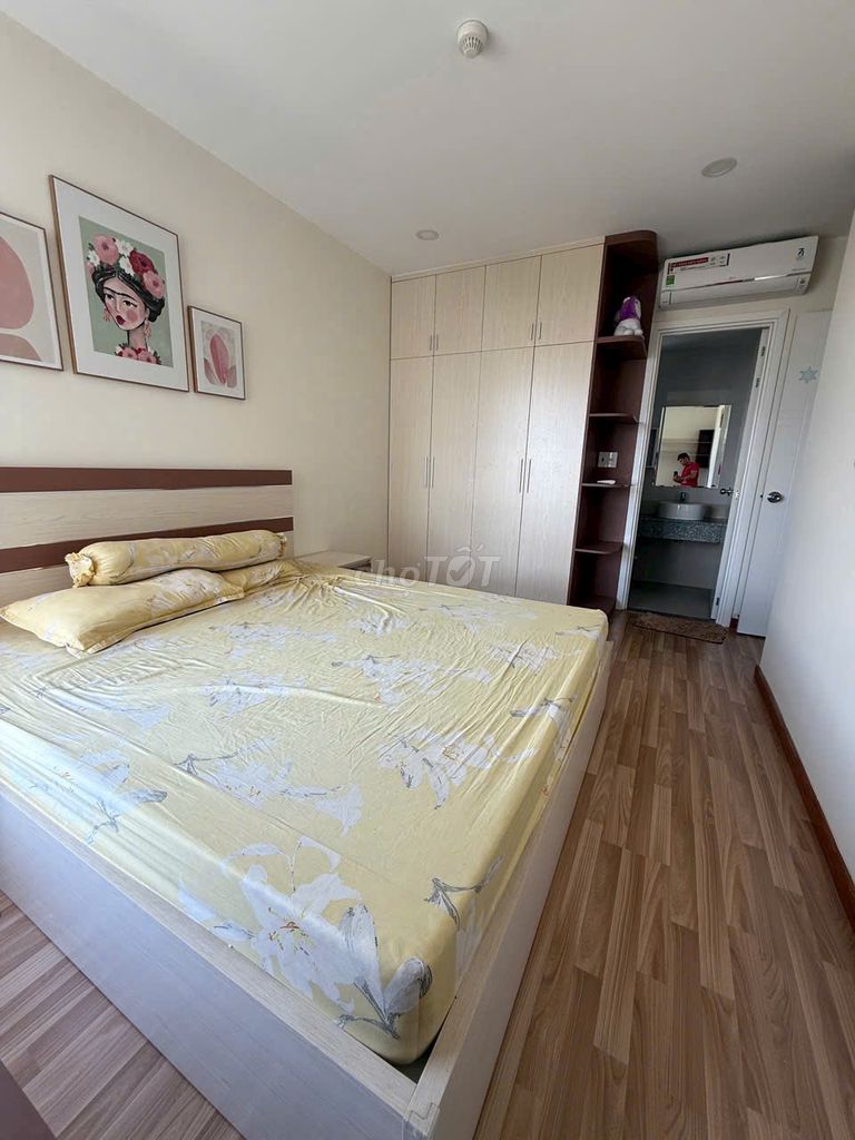 Сдаётся угловая квартира Diamond Riverside 74 м², 2 спальни, 2 санузла, премиальная мебель. 11 млн