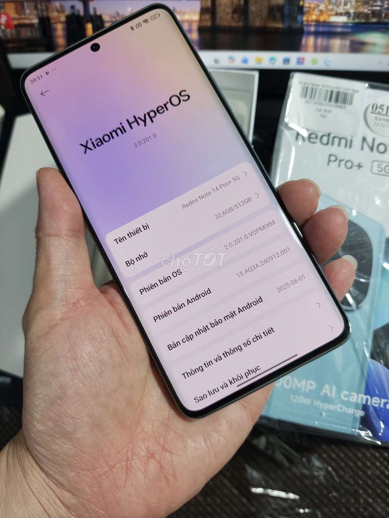 Фото 2: Note 14 Pro Plus 5G 12GB/512GB полный комплект, еще на гарантии