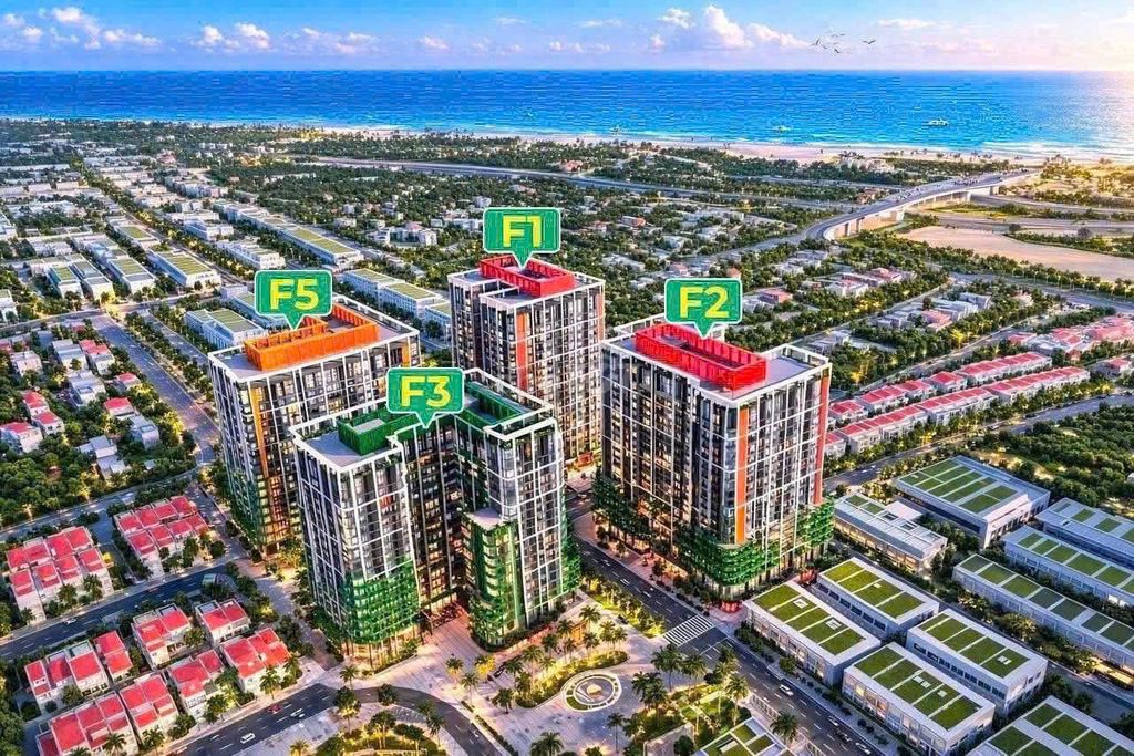 Фото 3: Редкий товар Sun Group в Дананге 1PN+ | 70м² | Всего 2,6 млрд F1-03A05