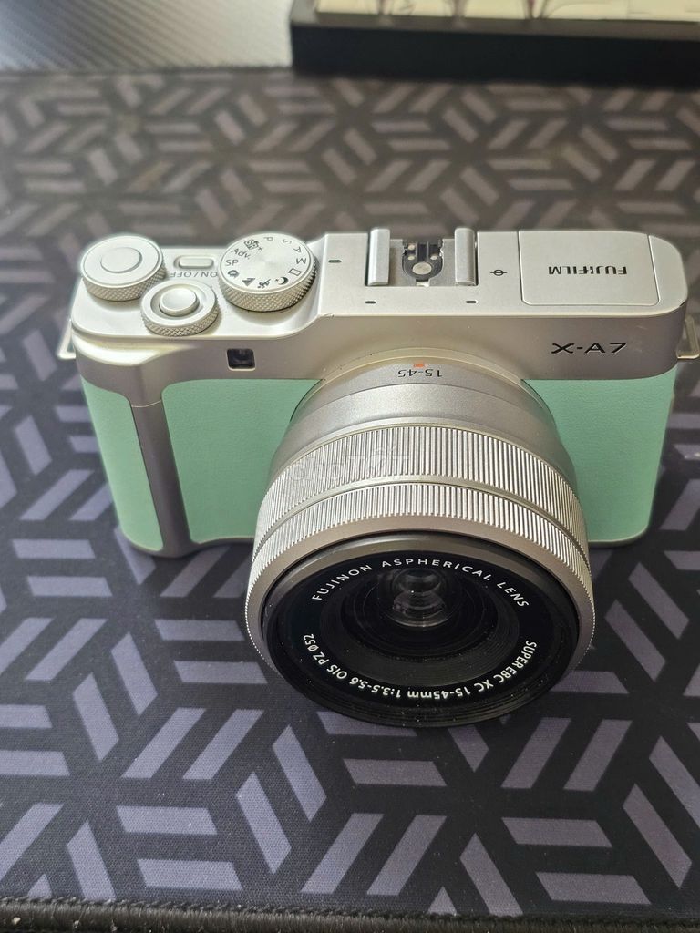Камера Fujifilm X-A7 Silver, Mint Green XC 15-45mm