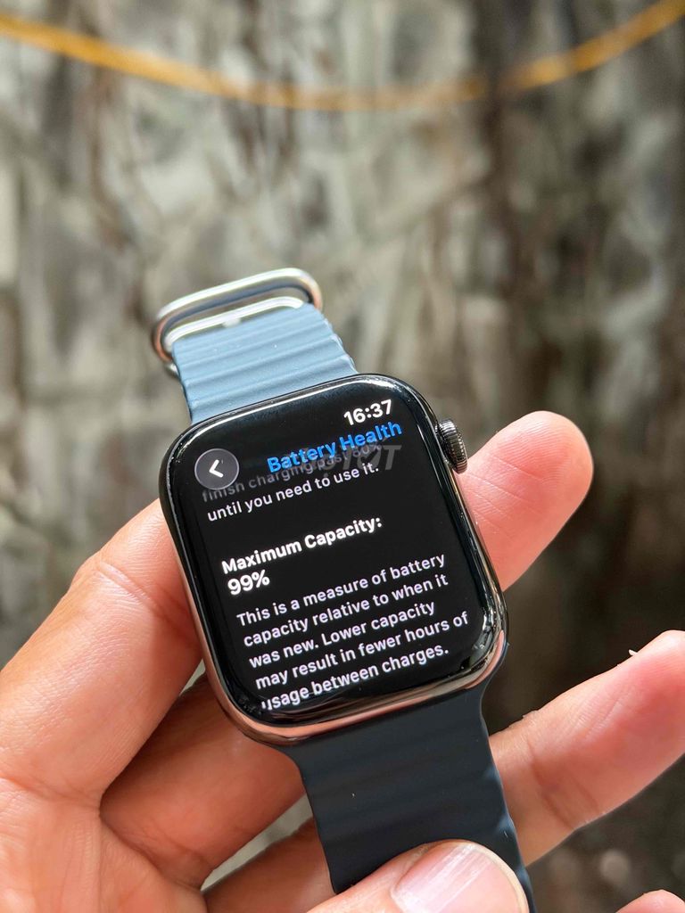 Фото 2: Apple Watch Series 7 GPS LTE Черная сталь, батарея 99%