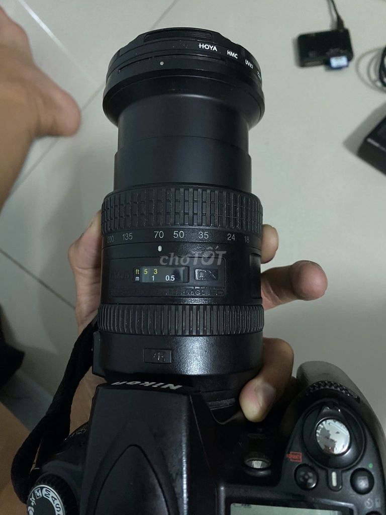 Фотоаппарат Nikon D90 DSLR черный, объектив 18-200mm