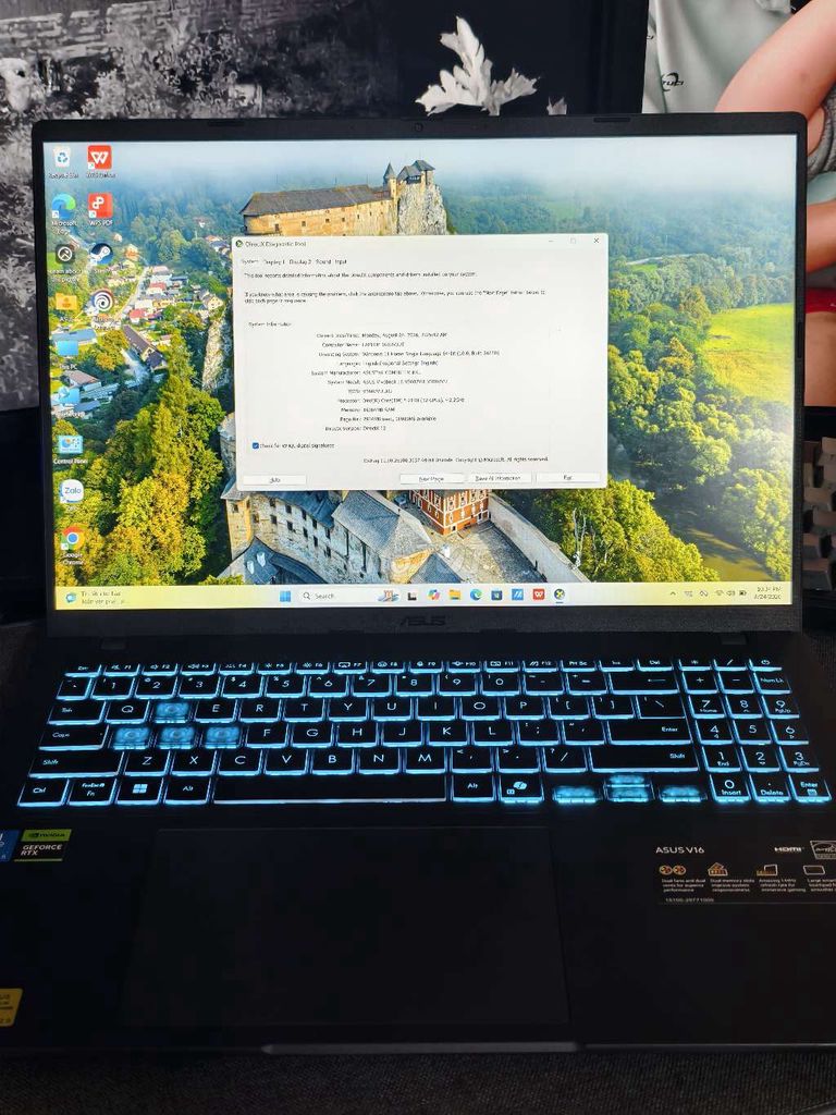 ASUS V16 GAMING I5 210H RTX 4050 16G/512G