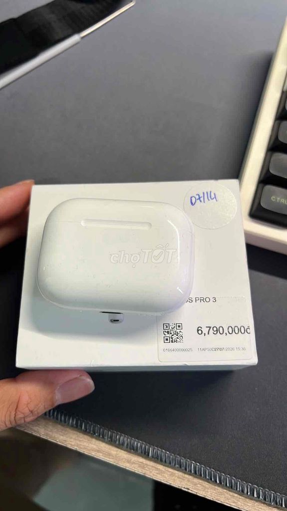Apple AirPods Pro 3 Белые Беспроводные наушники
