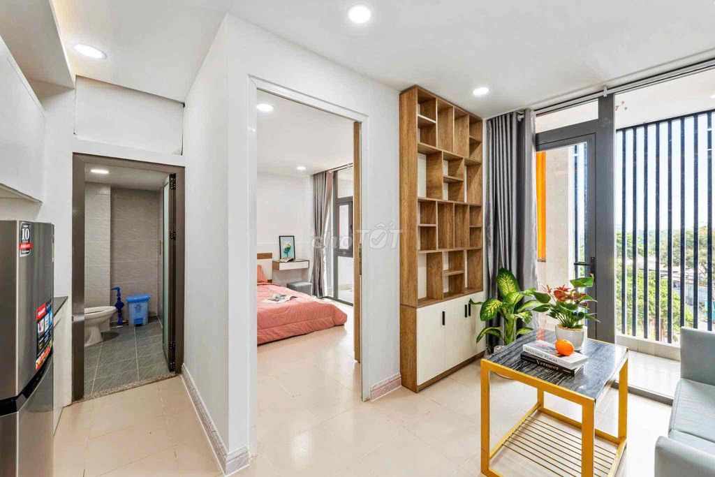 🏡 ОДНА СПАЛЬНЯ С ОТДЕЛЬНОЙ КУХНЕЙ - БОЛЕЕ 40М2 – ПОЛНАЯ МЕБЕЛИРОВКА | ЧЫОНГ ШОН, ТАН БИНЬ
