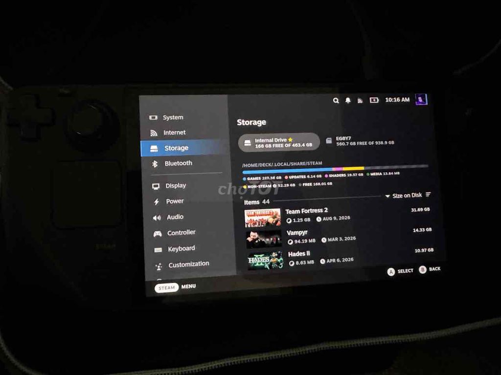 Фото 3: Steam Deck OLED 512GB чёрный, как новый